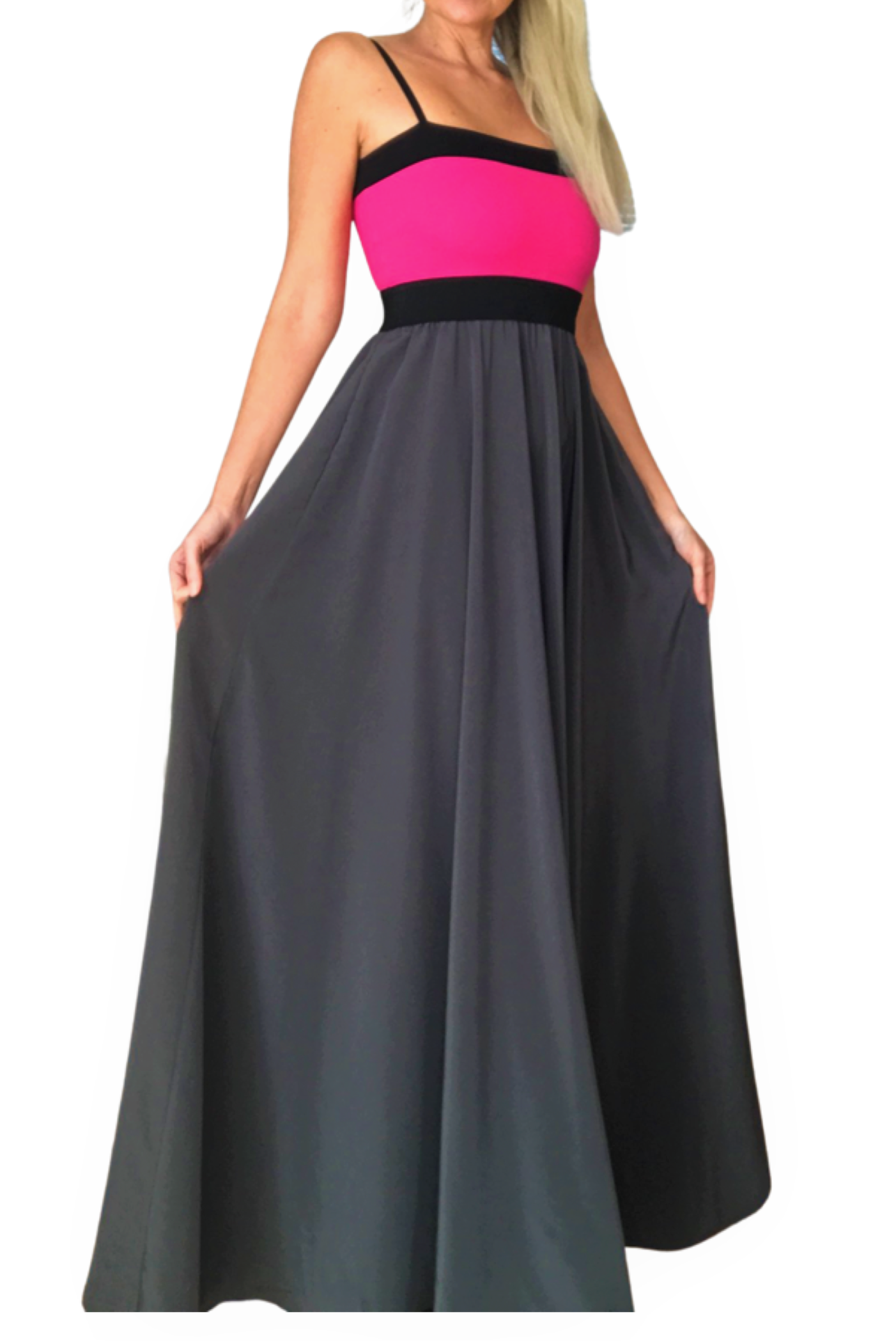 DLOUHÉ ŠATY BOROS-DR-L-GR01